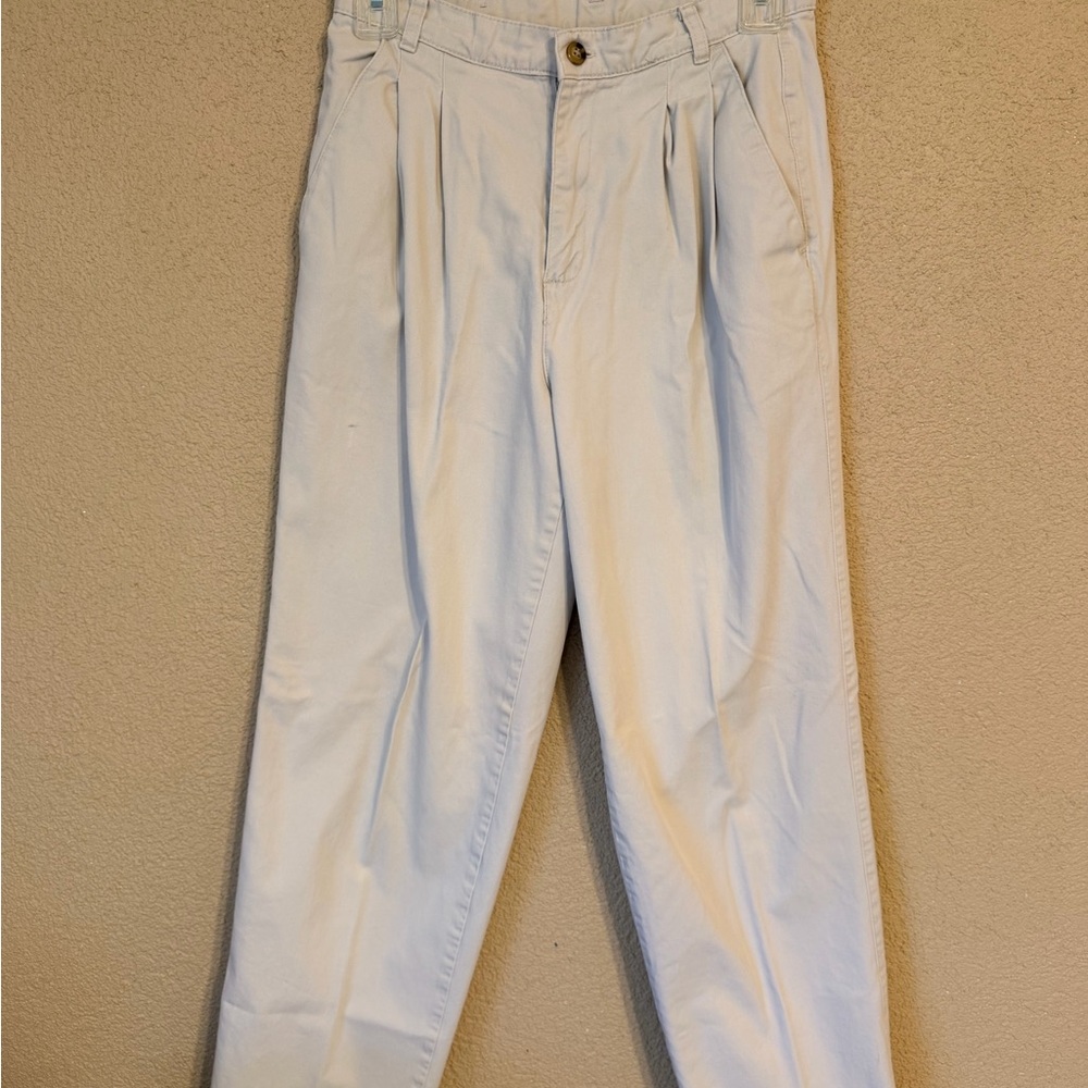 White Stag Cream Pleated Women's Trousers